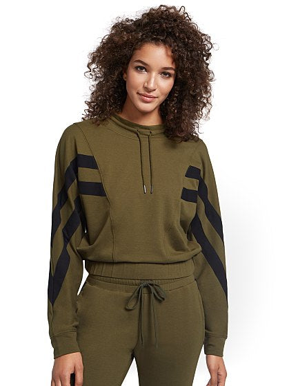 54.95 STRIPE FT MOCKNECK