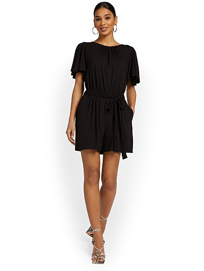 59.95 FLUTTER ROMPER