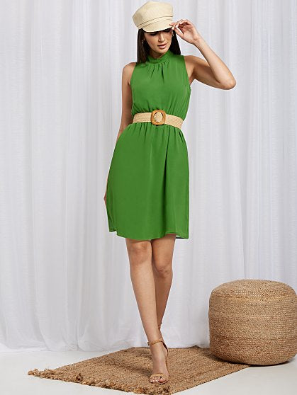 79.95 SLVLS HALTER DRESS