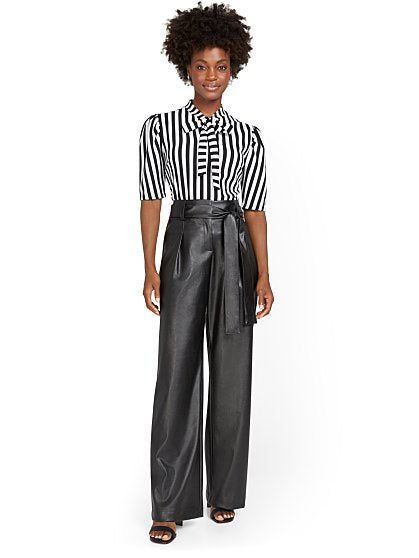 89.95 TIE WST PU WIDE LEG