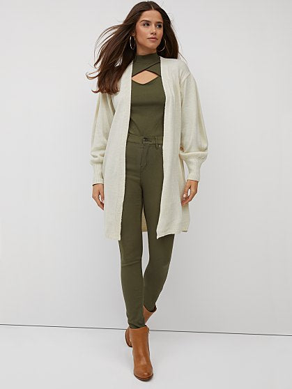 59.95 BALLOON SLV CARDI