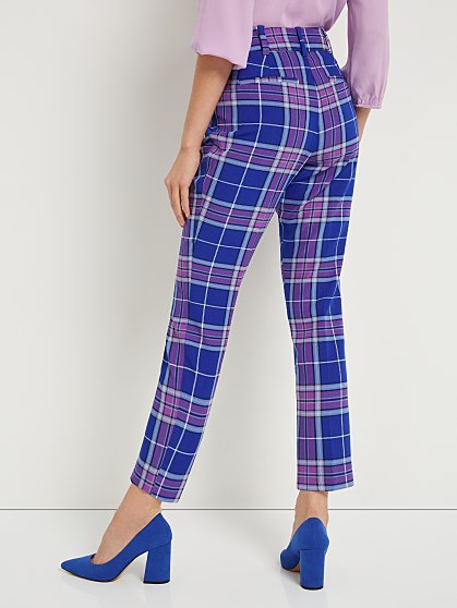 69.95 T BLUE PLAID ANKLE