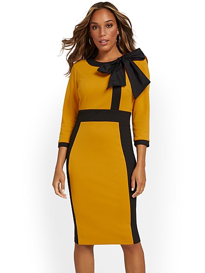 79.95 SHEATH DRESS W BOW