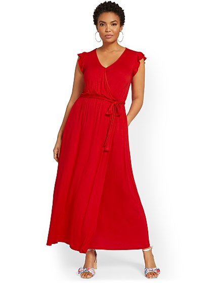 59.95 RUFFLE MAXI