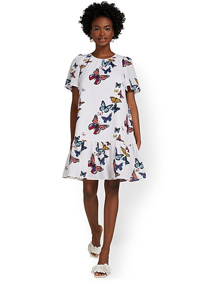 79.95 BUTTERFLY PRNT DRES