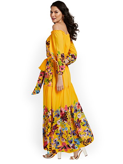 129.95 OTS FLORAL MAXI T