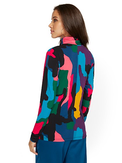 39.95 LS TURTLENECK STRPE