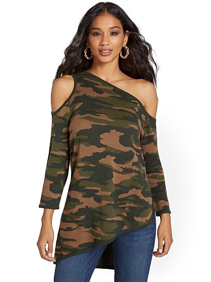 59.95 ASYM TUNIC CAMO