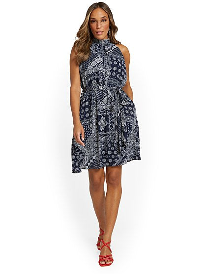 69.95 HALTER PAISLEY SHFT
