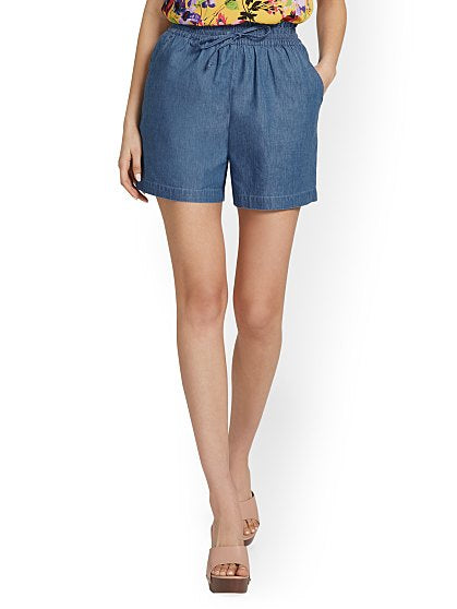 54.95 CHAMBRAY PULLON SHR