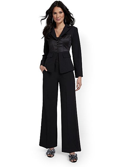 99.95 T SATIN TRIM TUX WL