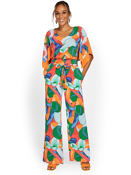 99.95 TIE SMOKED WIDE LEG