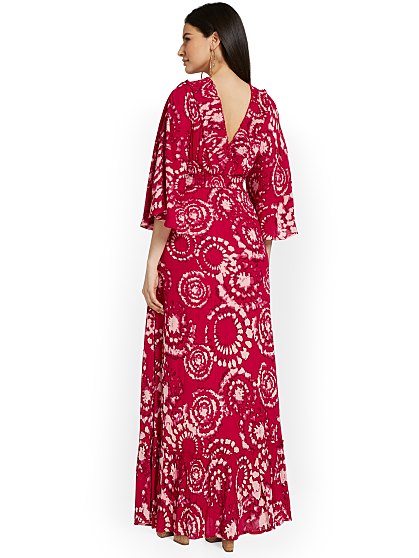99.95 TIE DYE CUTOUT MAXI
