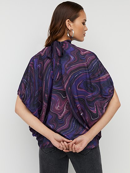 49.95 BOW BACK DRAPEY TOP