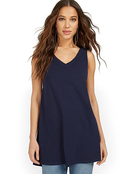 19.95 VNECK TANK TUNIC