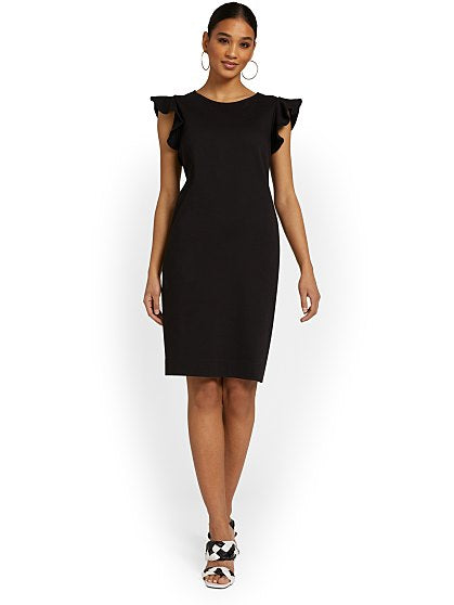 39.95 RUFFLE SLV SHIFT