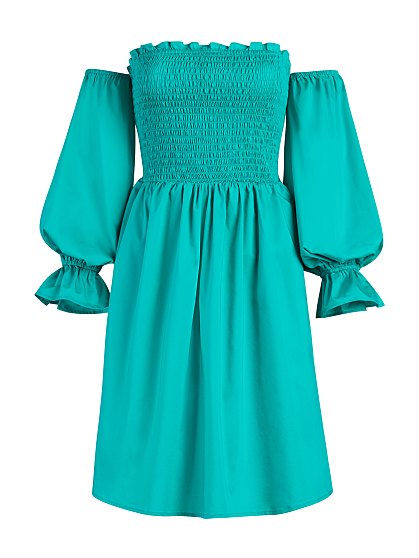 69.95 OTS SMOCKED DRESS