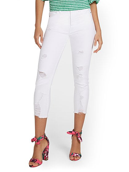 59.95 HW ABBY CAPRI WHITE