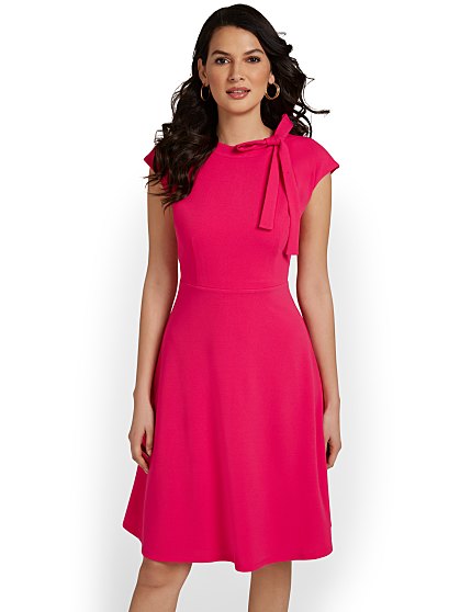 69.95 TIE NECK FLARE