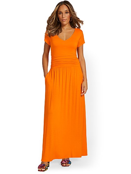 59.95 ROUCHED VNCK MAXI