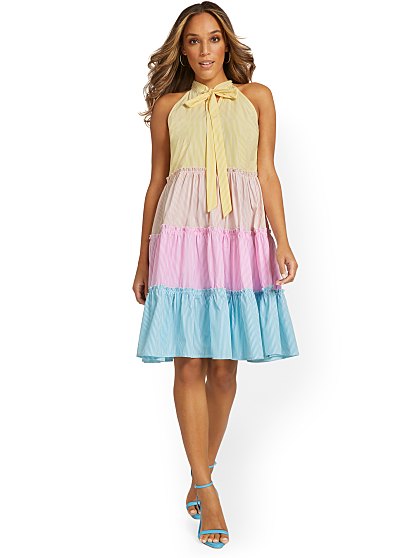 79.95 HALTER TIERED SHIFT