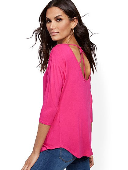 34.95 STRAPPY BACK TUNIC