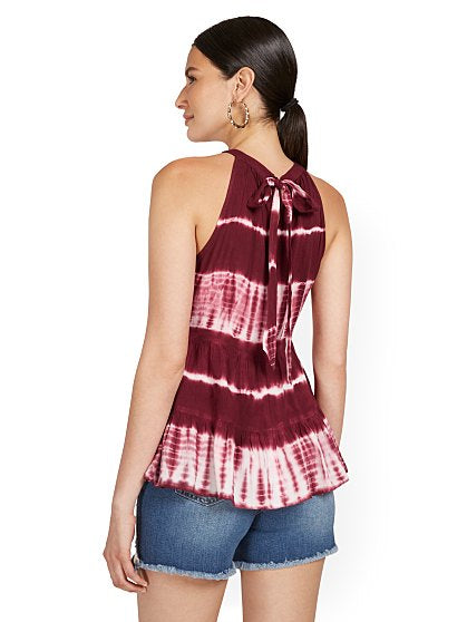 44.95 BABYDOLL HALTER TOP