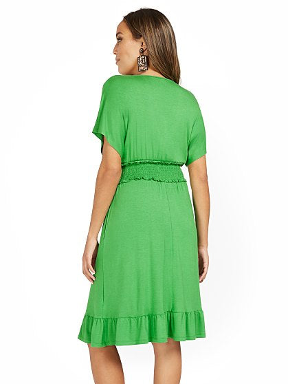 49.95 DOLMAN KNIT DRESS