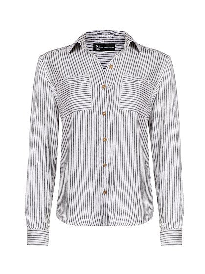 49.95 DBL PKT LINEN SHIRT
