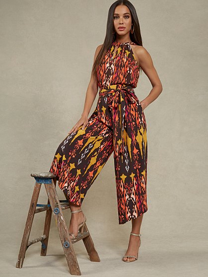 79.95 TIE WST PALAZO IKAT