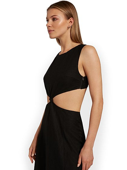 78.00 SL FRONT KNOT MIDI