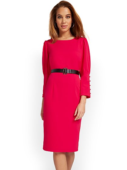 79.95 BELTED PUFF SHEATH