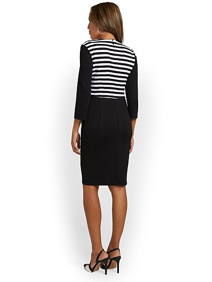 89.95 COLORBLOCK DRESS