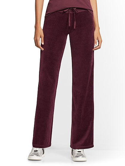 36.95 SOLID VELOUR PANT