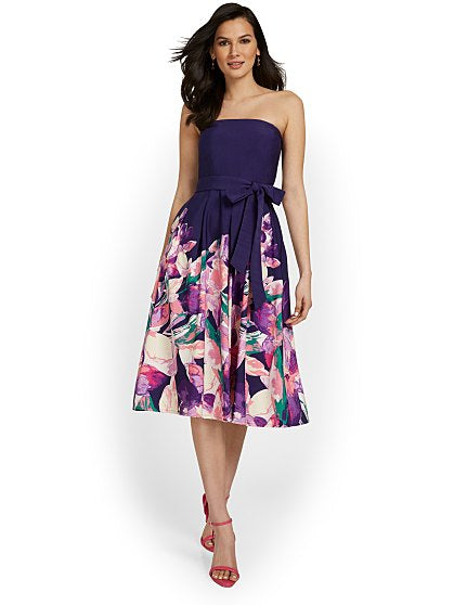 99.95 STRAPLSS CB FLORAL