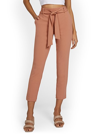 59.95 TIE FRNT CREPE ANKL