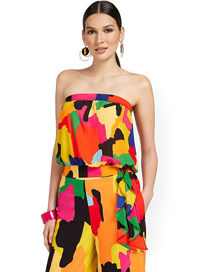 49.95 STRAPLESS TUBE TOP