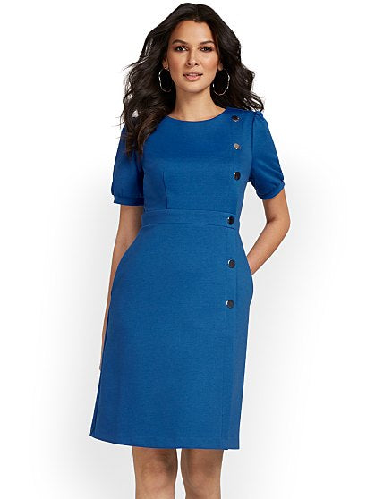 79.95 PUFF SLV DRESS