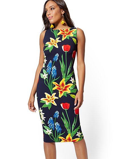 69.95 FLORAL CREPE SCUBA