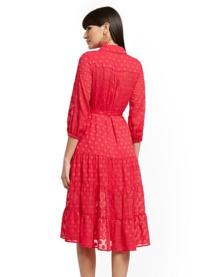 89.95 3/4 SLV SHIRT DRESS