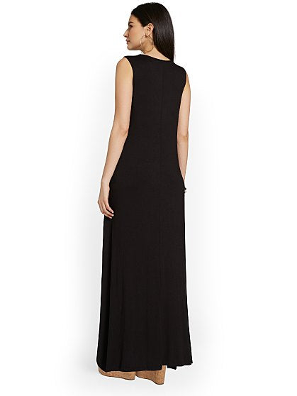 69.95 V NECK MAXI-SOLID