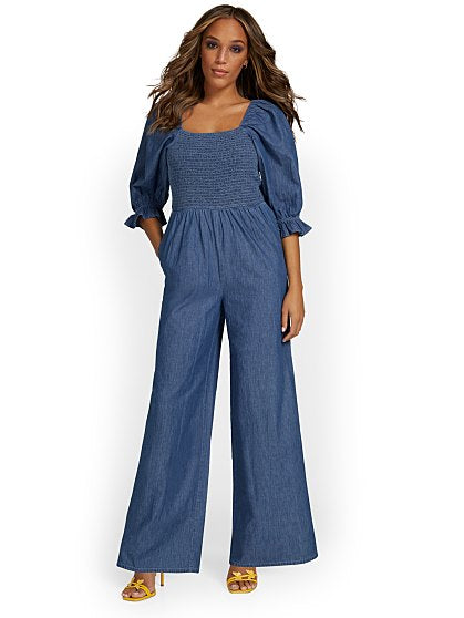 99.95 CHAMBRAY JUMPSUIT