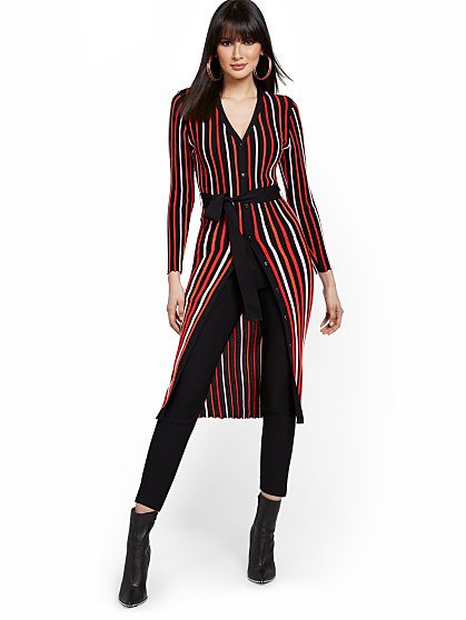 89.95 STRIPED DUSTER