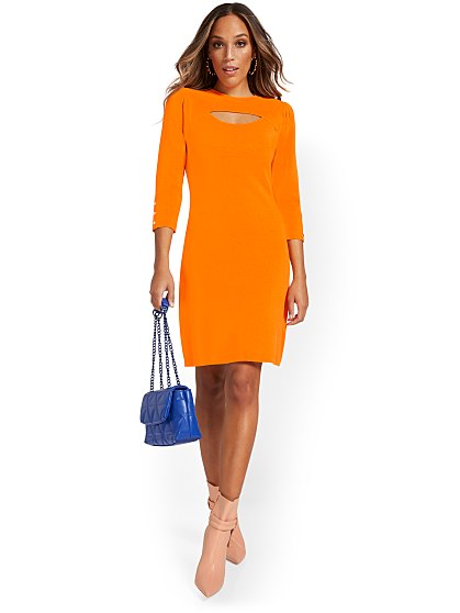 89.95 PUFF SLV DRESS