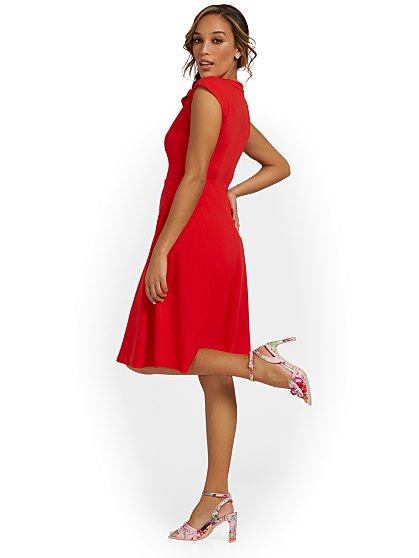 69.95 TIE NECK FLARE