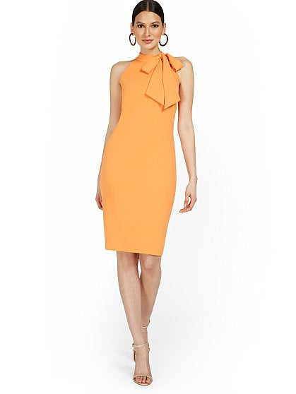 64.95 BOW SHEATH DRESS