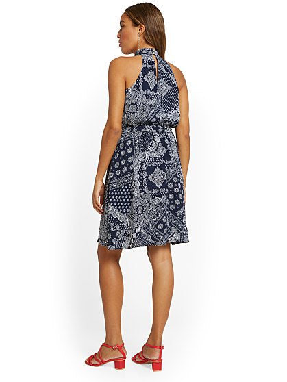 69.95 HALTER PAISLEY SHFT