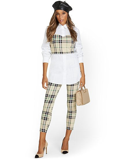 59.95 T WHIT ANKL PLAID
