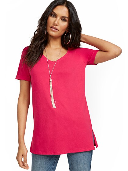 19.95 VNECK TUNIC