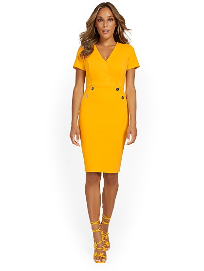 79.95 BUTTON FRONT SHEATH
